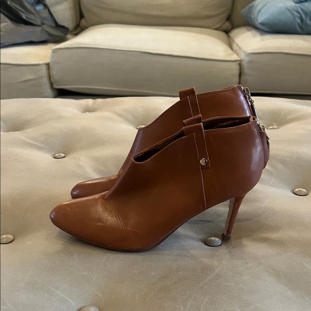 Brown Leather Women's boots